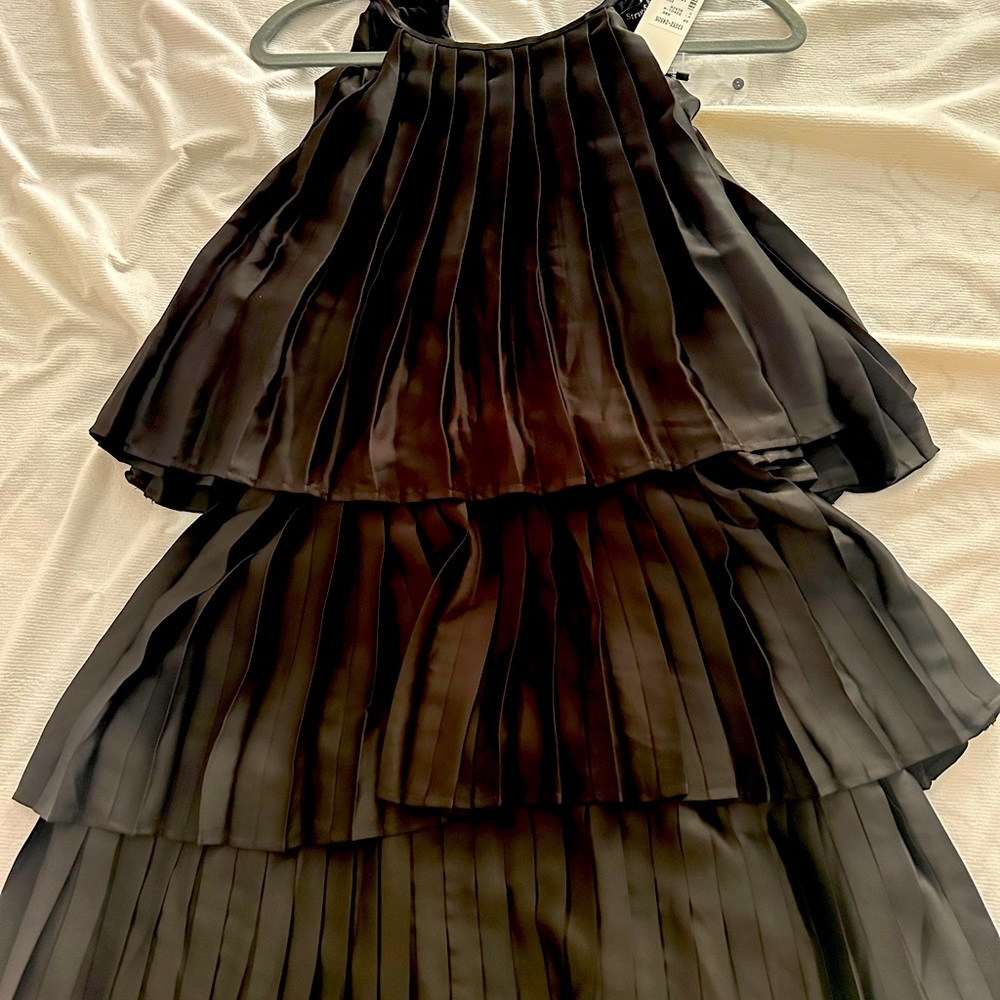 Strut & Bolt Black Tiered Dress